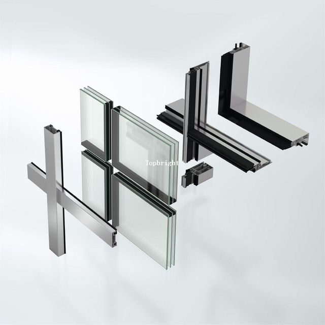 Curtain Wall System Aluminum Window System Aluminum Door System