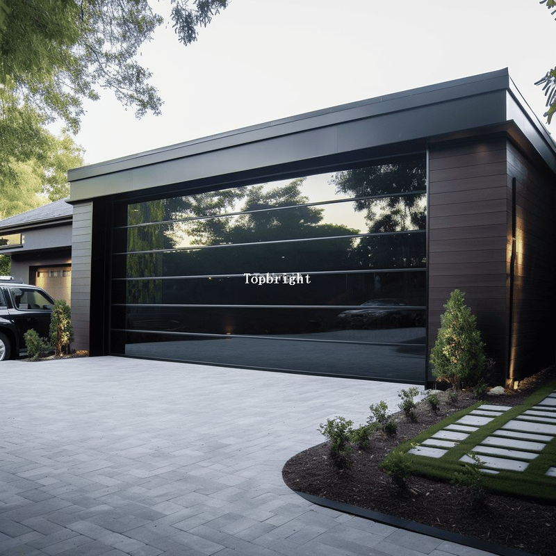 Full-view Frameless Garage Doors