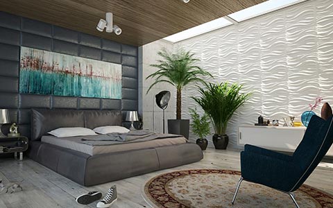 central skyscraper all glass structure