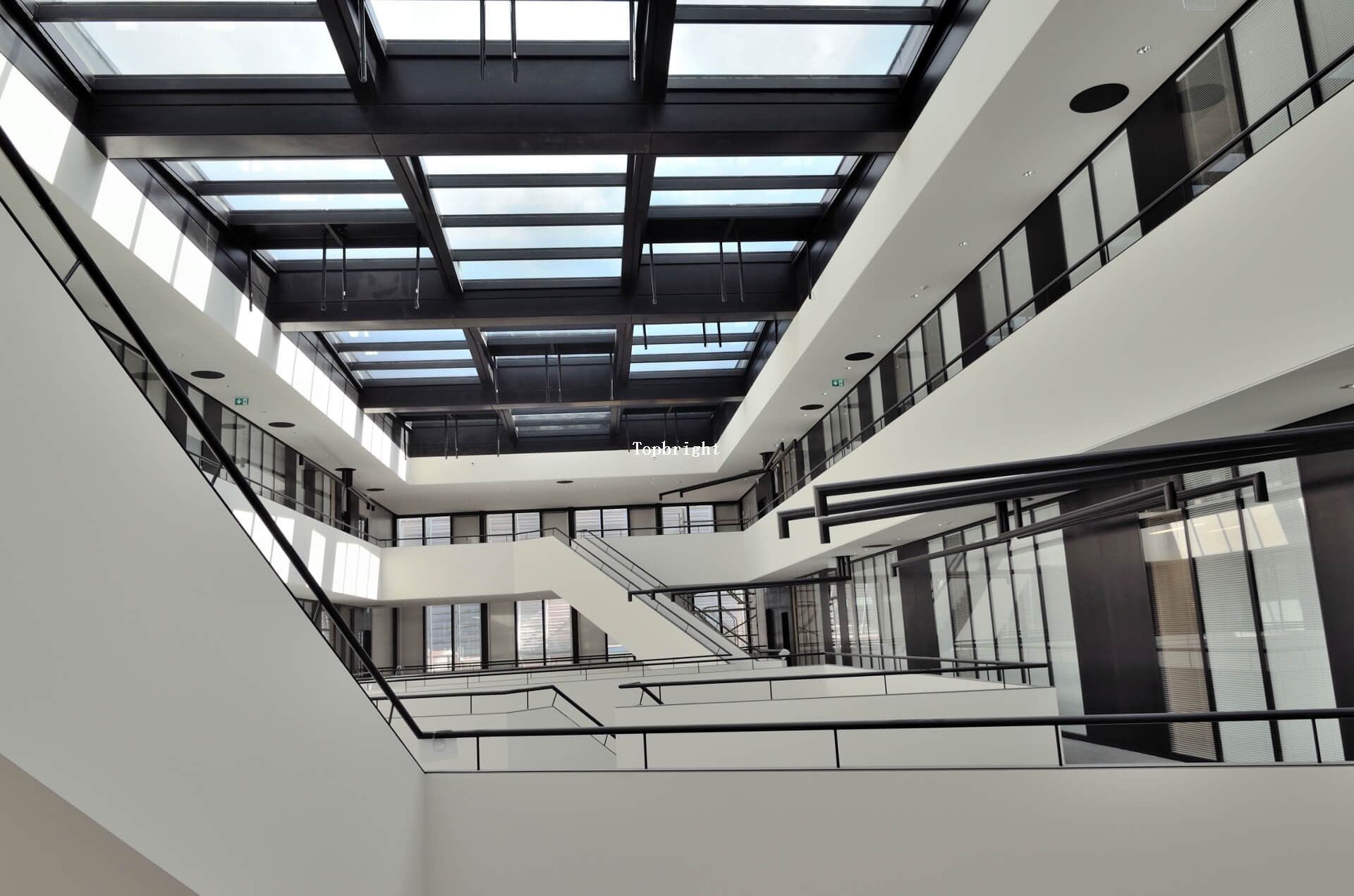 Stick Curtain Walls Built Facade System Building Exterior TP-CW-ST009