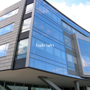 Stick Curtain Walling Facade Project Thermal Efficiency TP-CW-ST005