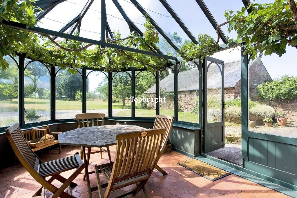 Aluminum Glass Sunrooms Solarium Leisure Room TP-SR-010