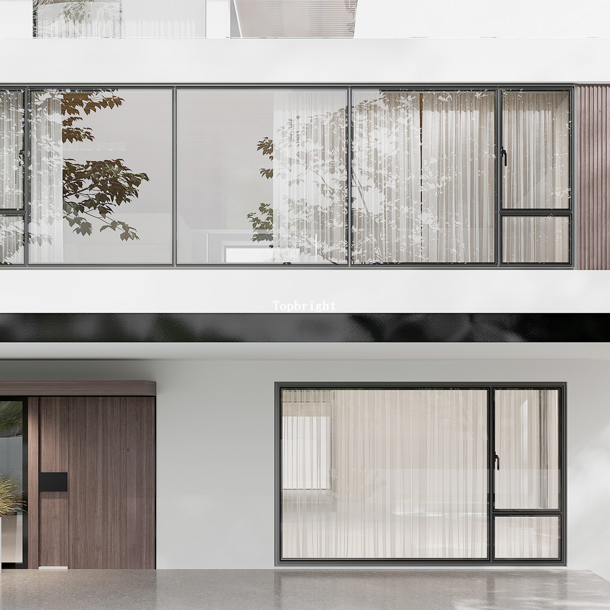 TP47 Aluminum Window Wall System