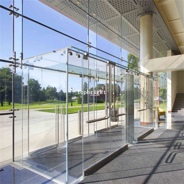 Commercial External Curtain Wall For Building Project Supply TP-CW-UT009