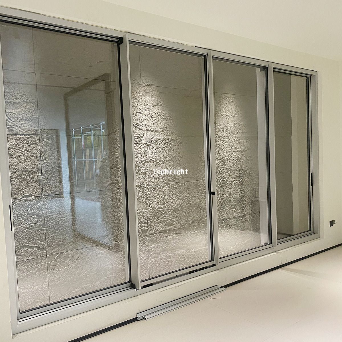 Large panel sliding door