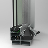 Thermal Break European Standard Heat Insulation Aluminium Profile Top Hung Awning Window 