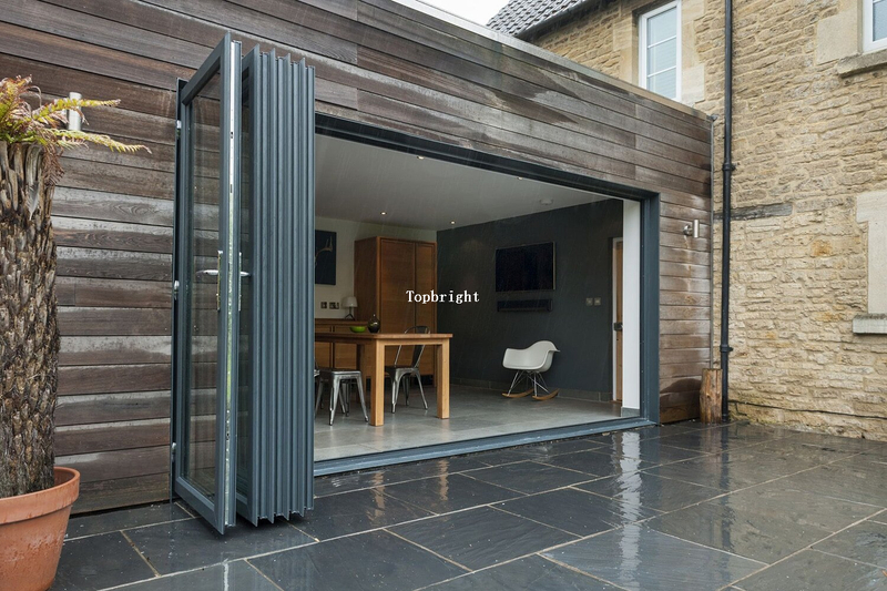  Patio Accordion Exterior Bifold DoorsTPF-019