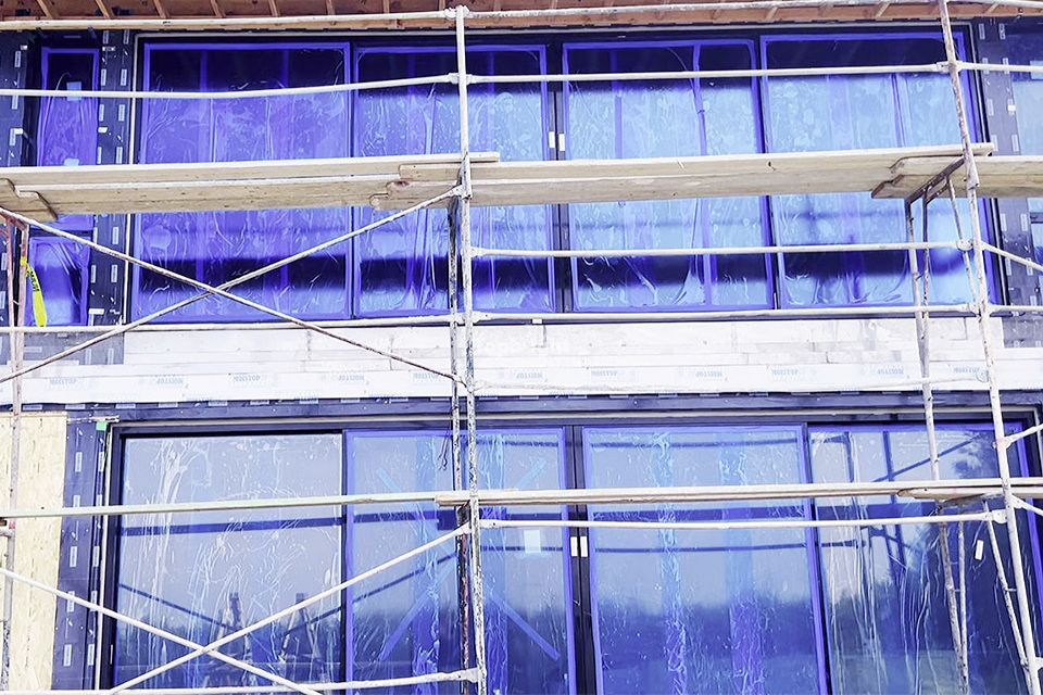 thin frame sliding doors
