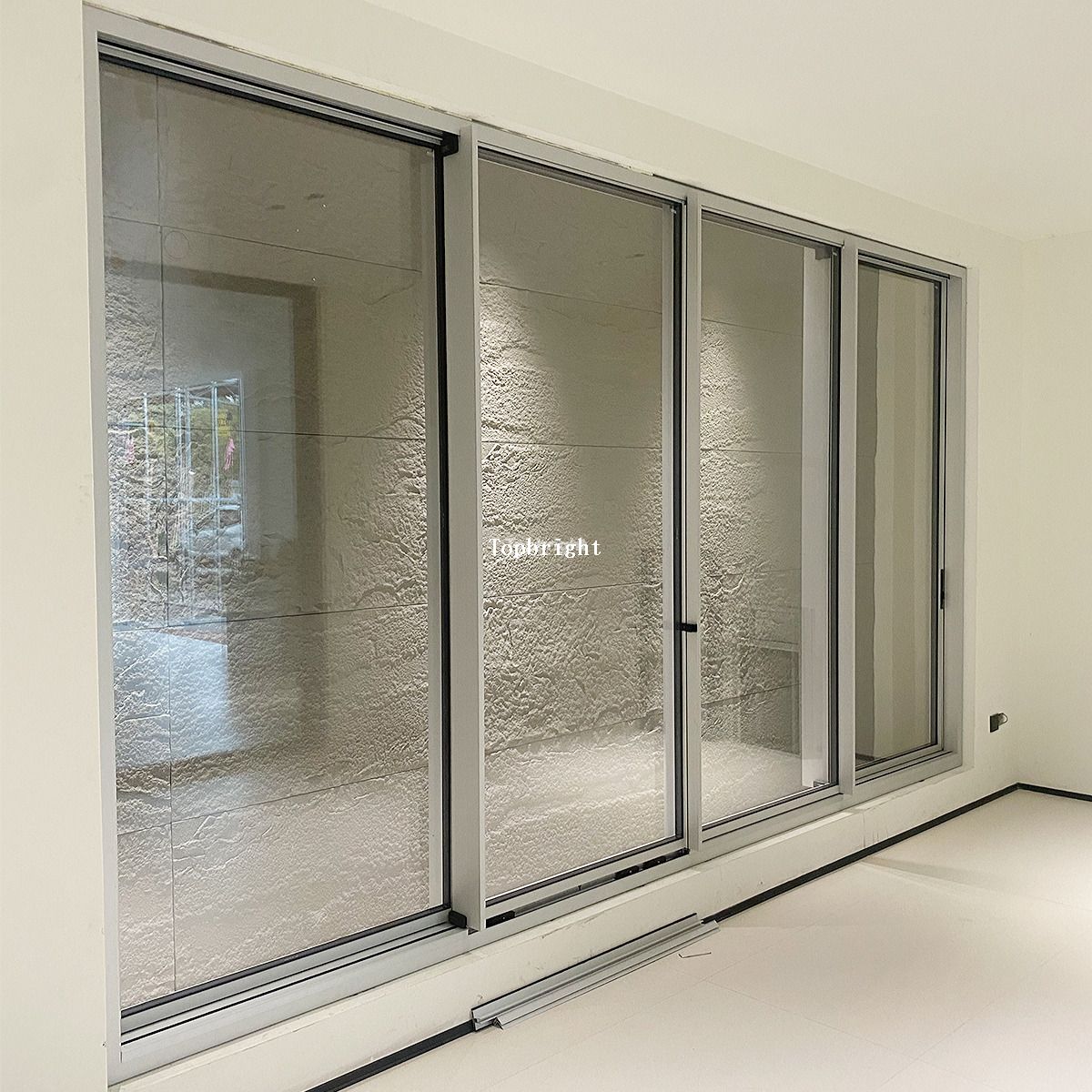 Multi-track sliding door