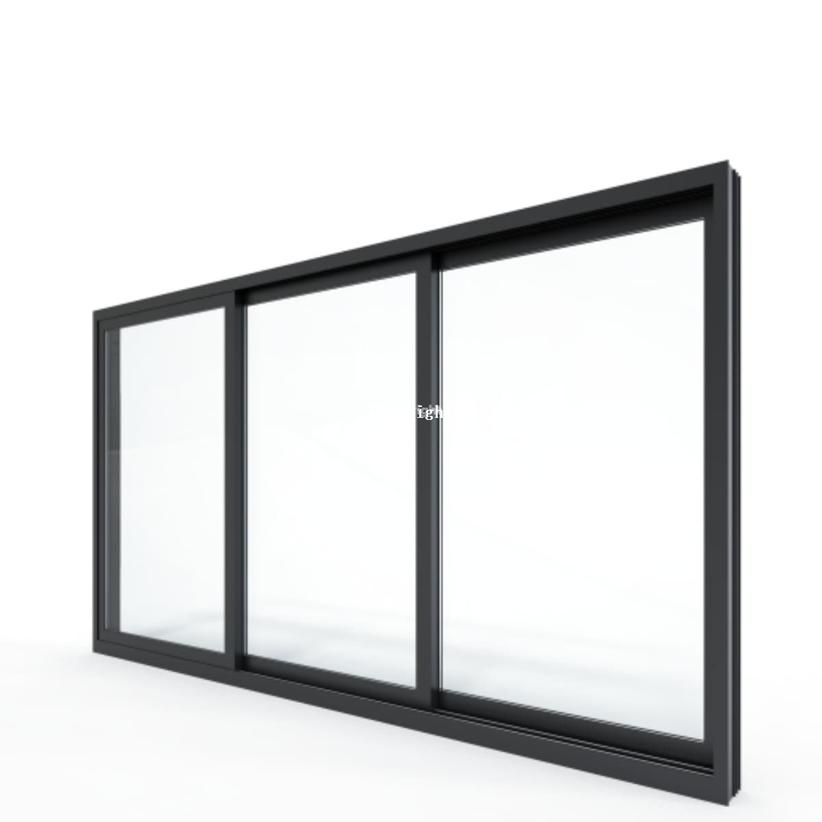 Thermal Break Triple Track Triple Sliding Window
