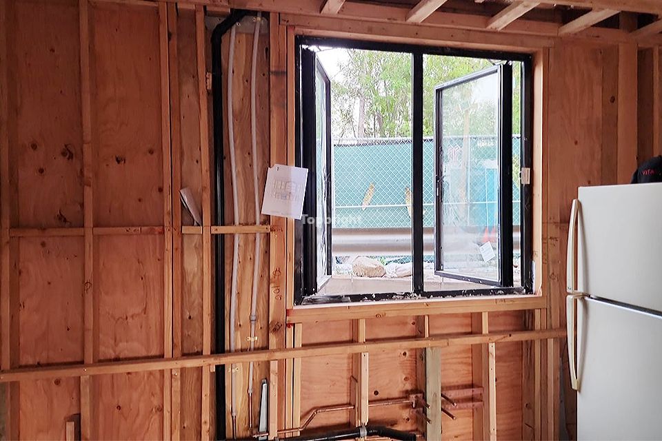 double casement window