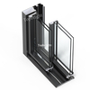 2 Panel Thermal Break Double Glass Sliding Door TP16
