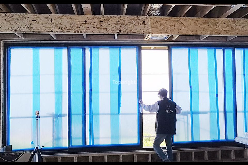 slim frame sliding doors