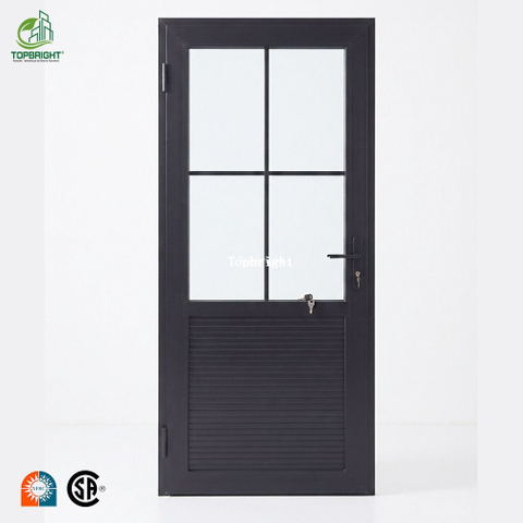 TB 65 Low E Glass Aluminum Swing Door