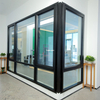 Slim-Frame Thermal Break Casement Window with Msquito Net