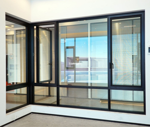 Slim-Frame Thermal Break Casement Window with Msquito Net