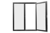TB80 Aluminum Thermal Break Casement Window